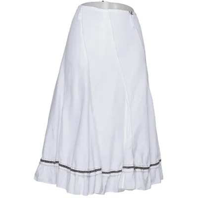Rok (Wit) van Eurofashion Polyester