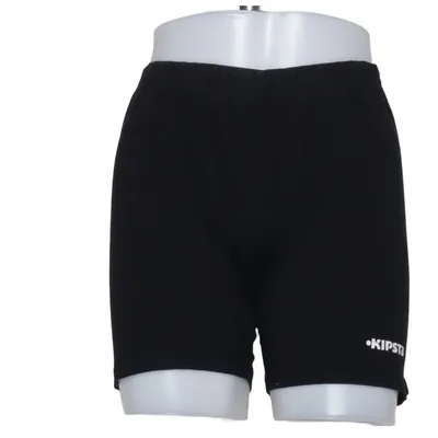 Short de sport (Noir) de Kipsta Coton, Élasthane