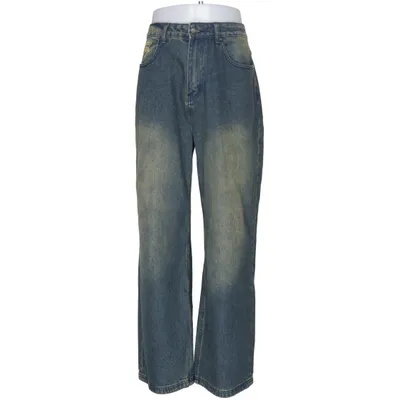 Spijkerbroek (Blauw) van Ed Hardy x Urban Outfitters Katoen