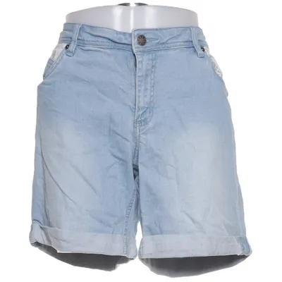 Jeansshorts (Blå, Vit) från Woman by Tchibo Bomull, Elastan, Polyester