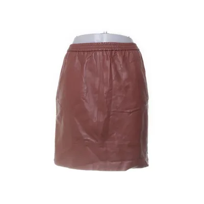 Leren rok (Bruin) van Coster Copenhagen Polyester, Leer