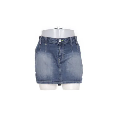 Spijkerrok (Blauw) van Adidas Neo Katoen, Elastaan