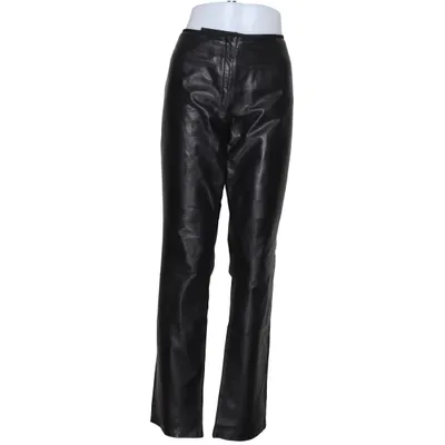 Læderbukser (Sort) fra Marc O'Polo Læder, Polyester