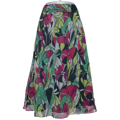 Kjol (Grön, Rosa, Flerfärgad) från Uta Raasch Silke, Acetat, Polyester