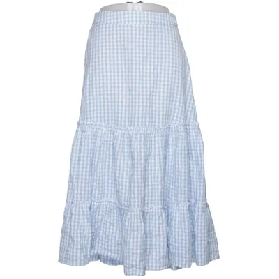 Jupe (Bleu, Blanc) de Samsa Collection Coton
