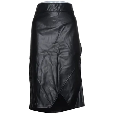 Nederdel (Sort) fra Sheego Polyester