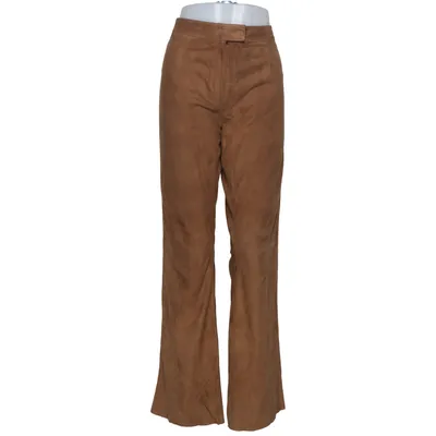 Læderbukser (Brun) fra Schlüter Læder, Polyester
