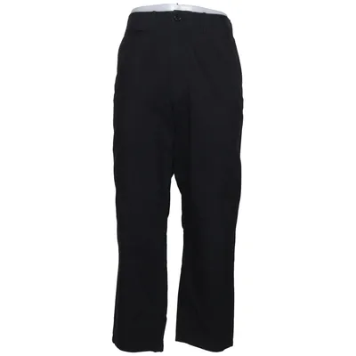Chinos (Zwart) van Uniqlo U Katoen, Polyamide