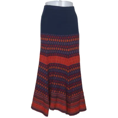 Jupe longue (Bleu, Orange, Violet) de Deerberg Laine
