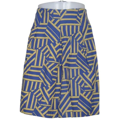 Rok (Blauw, Geel) van United Colors of Benetton Katoen, Elastaan
