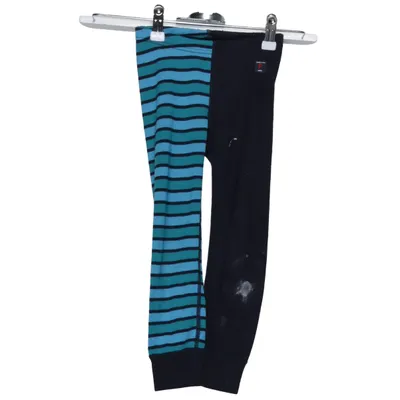 Pantalon thermique (Bleu, Noir) de Polarn O. Pyret Polyester recyclé