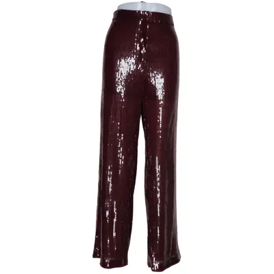 Palazzo broek (Rood, Zilver) van H&M Elastaan, Polyester