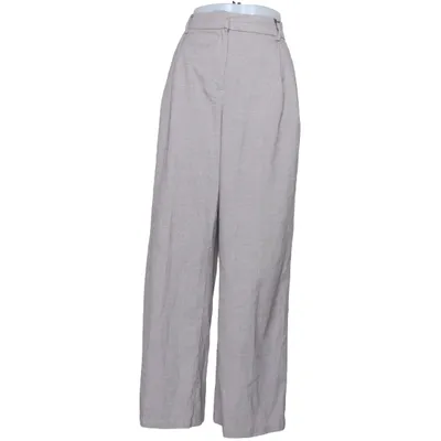 Palazzobyxor (Grå) från Object Elastan, Polyester, Viskos