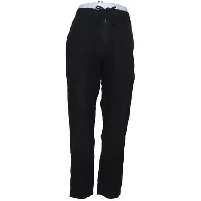 Byxor (Svart) från Uniqlo Bomull, Elastan, Linne, Polyester