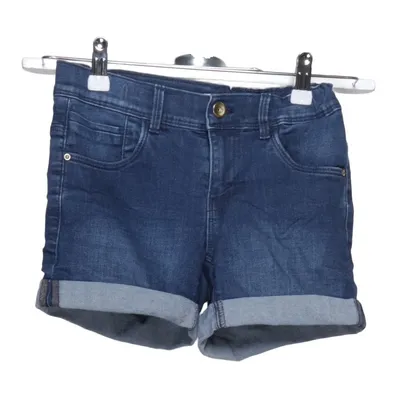 Denim shorts (Blauw) van Name It Katoen, Elastaan, Polyester