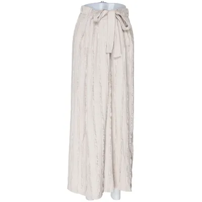 Pantalon patte d'éléphant (Beige) de Gina Benotti Élasthane, Polyester
