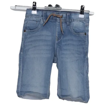 Short en jean (Bleu) de Name It Coton, Élasthane, Polyester