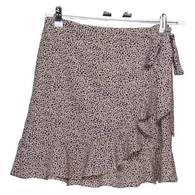 Wrap skirt (Beige, Black) from Ava Polyester