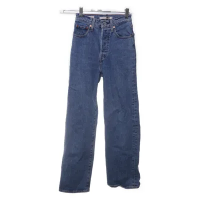 Spijkerbroek (Blauw) van Levi Strauss & Co Katoen, Elastaan