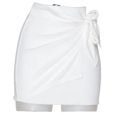 Wrap skirt (White) from Verge Girl Polyester