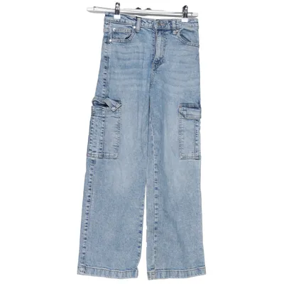 Cargobyxor (HANNA HIGH WAIST LOOSE) från Hanna Bomull, Elastan