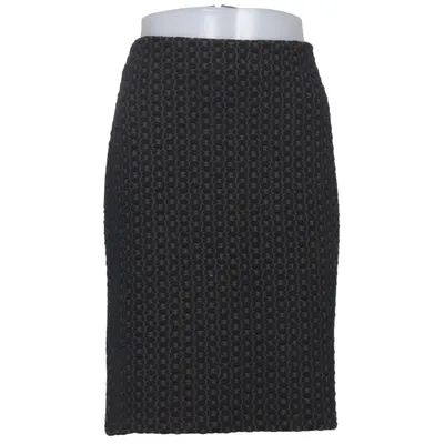Skirt (Blue, Brown) from Taifun Cotton, Elastane, Polyester, Viscose
