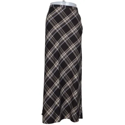 Kjol (Brun, Beige, Blå) från DeVille Polyester, Viskos