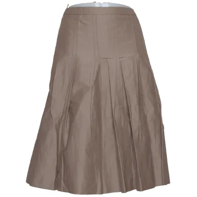 Kjol (Beige) från Sônia Bogner Bomull, Linne, Polyester, Viskos