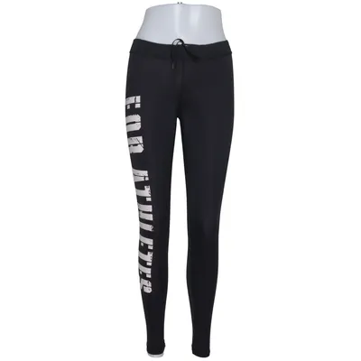 Sports tights (Black) from Gymgrossisten Elastane, Polyamide