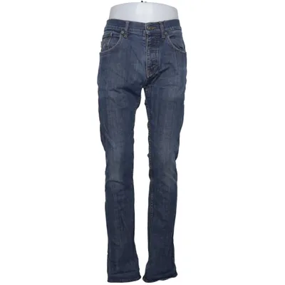 Jeans (Blue) from Pretty Green Cotton, Polyurethane