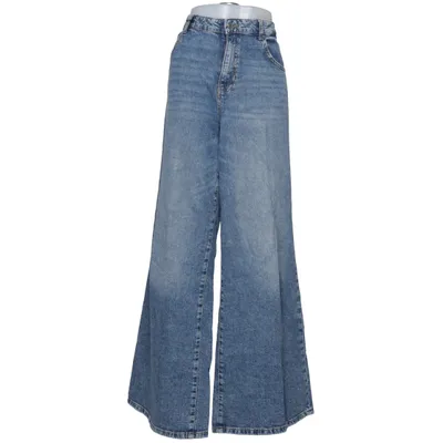 Jeans (Mid Waist Wide Leg) fra Clockhouse by C&A Bomuld, Elastan