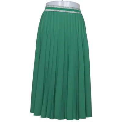 Jupe longue (Vert) de Lauren Vidal Élasthane, Polyester