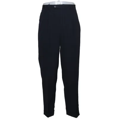 Suit pants (Black) from Rappson Polyester, Wool