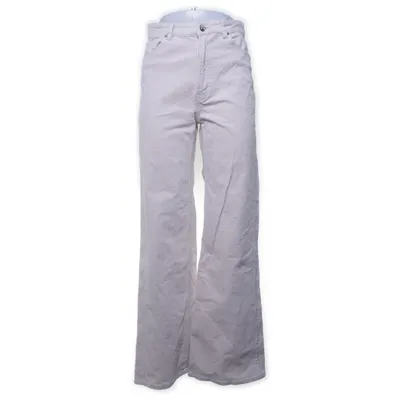 Manchesterbyxor (Beige) från Divided by H&M Bomull, Elastan