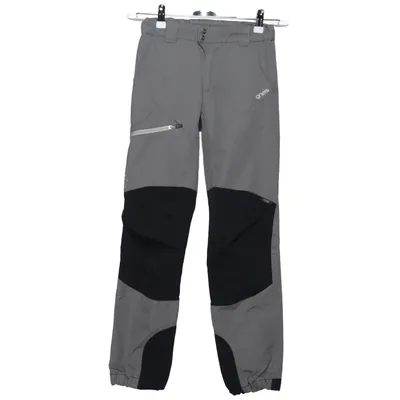 Outdoor pants (Gray, Black) from Gneis Elastane, Organic cotton, Polyamide, Polyester