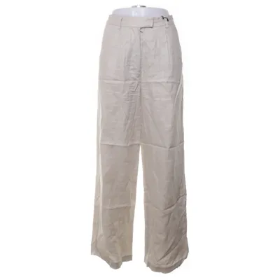 Chinos (Beige) van NA-KD Katoen, Viscose