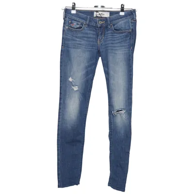 Spijkerbroek (Blauw) van Hollister Katoen, Elastaan