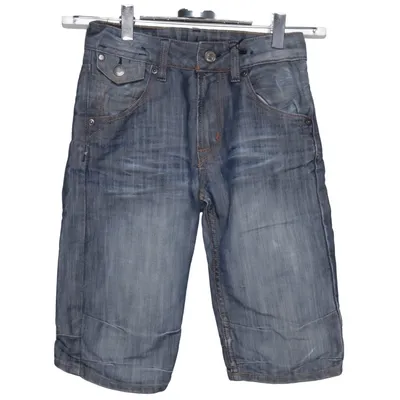 Short en jean (Bleu) de H&M Coton, Polyester