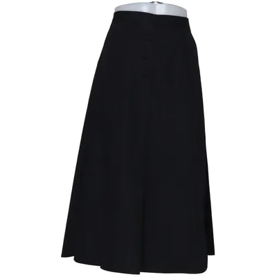 Långkjol (Svart) från Pola Polyester, Ull