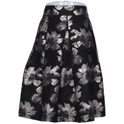 Skirt (Black, Silver) from Orsay Metallic fiber, Polyester, Viscose