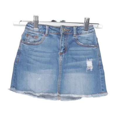 Jeanskjol (Blå) från Zara Kids Denim Collection Bomull, Elastan, Polyester