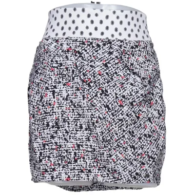 Jupe (Blanc, Noir, Multicolore) de Cop Copine Coton, Élasthane, Viscose