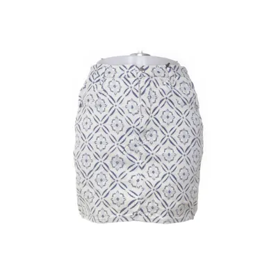 Denim skirt (White, Blue) from Benetton