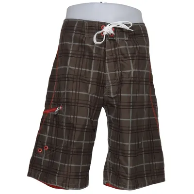 Badshorts (Brun, Flerfärgad) från H&M Polyester