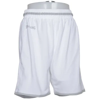 Basketbal shorts (Wit) van Spalding Polyester