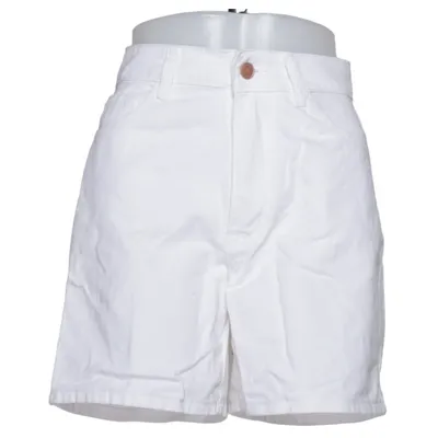 Denim shorts (White) from Regular Cotton