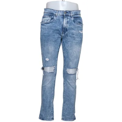 Jeans (Blå) fra Chapter Bomuld, Elastan