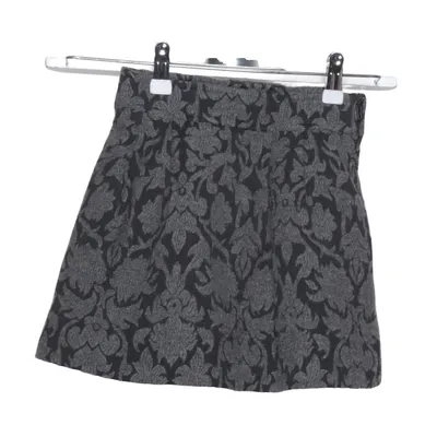 Jupe (Gris, Noir) de Lili Gaufrette Polyamide, Polyester, Laine