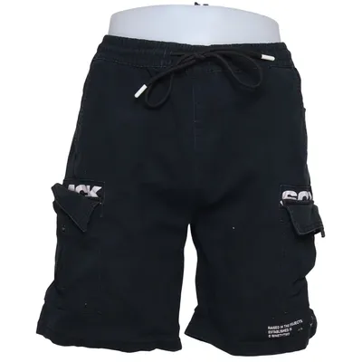 Cargo shorts (Black) from Black Squad Cotton, Elastane