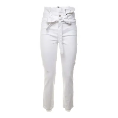 Spijkerbroek (Wit) van 7 for All Mankind Katoen, Elastaan